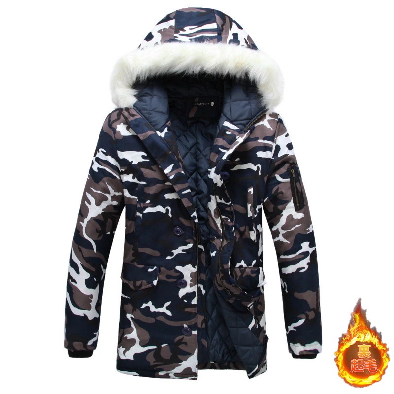 ブラックフライデー ダウンコート メンズ ロングコート 迷彩柄 パーカー アウター 中綿 軽量 防寒着 大きい 中綿入り 通勤 通学 冬物 ミリタリー