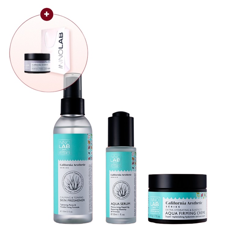 [セット] イノラップスキンフレッシュナー150+アクアセラム30+アクアクリーム50