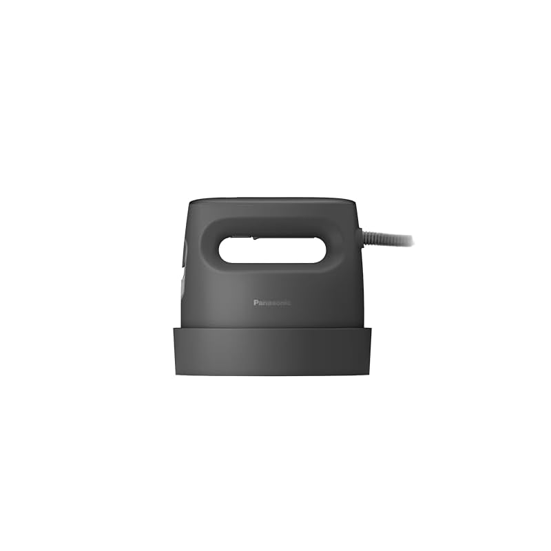 即納：パナソニック スチームアイロン 衣類スチーマー NI-FS70A-K カームブラック 360パワフルスチーム ３段階温度調節 プレスもできる2WAY 脱臭 除菌 かけたまま