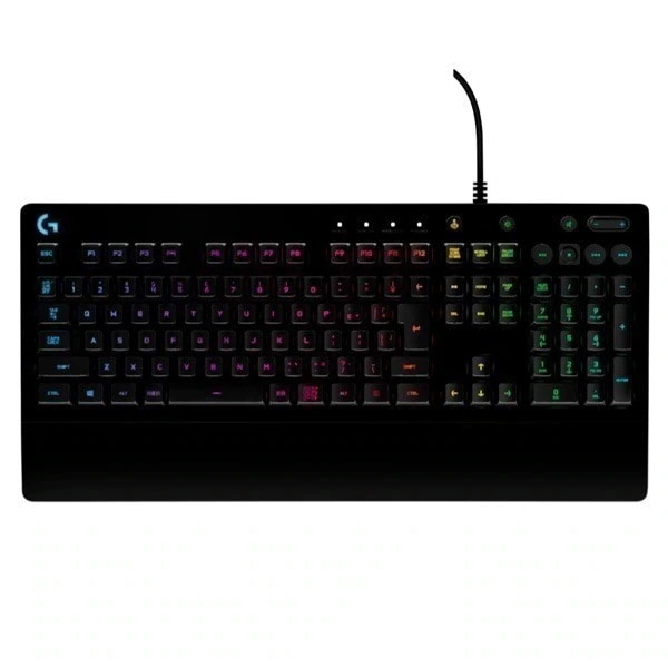 ロジクール G ゲーミングキーボード 有線 G213r パームレスト 日本語配列 メンブレン G213r Logicool