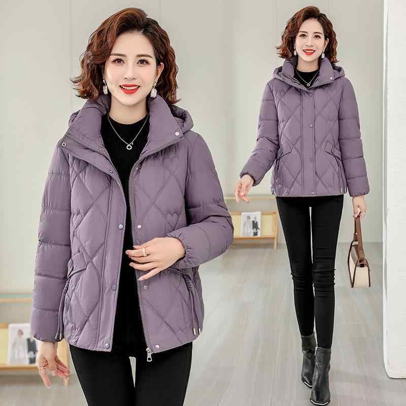 秋服 レディース ファッション オシャレ カワイイ シンプル 大人カワイイ 大きいサイズ 綿 ジャケット 冬 ダウン 厚手 秋冬服