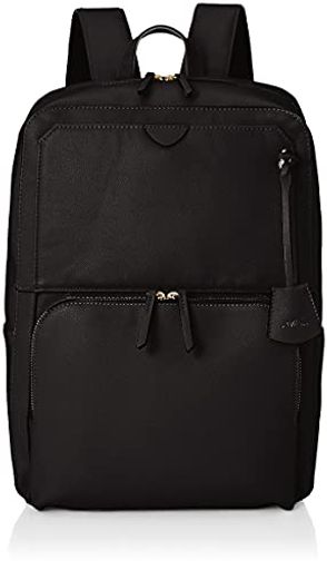 リュックサック A4・13インチPC収納可 レディース アリナ ブラックリュック・デイパック