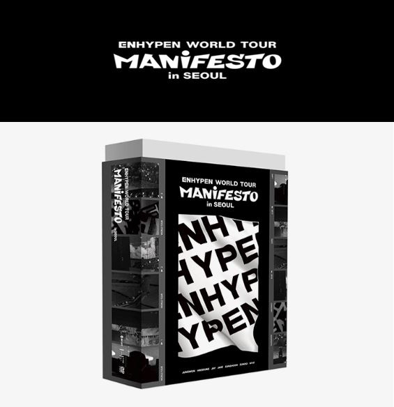 【NEW】[ENHYPEN] - WORLD TOUR (MANIFESTO) in SEOUL DVDその他