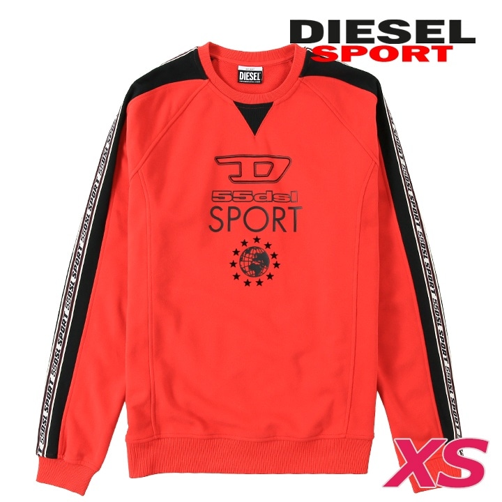 スウェットシャツ トレーナー メンズ AMST-BAWEEY-HT03 55DSL サイドライン die-m-t-f8-75c