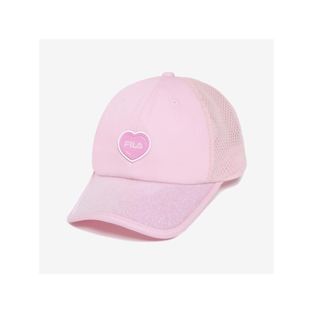 [FILA KIDS] グリッタートラッカーキャップ (FK3CPE5302F_BPI) Q0ZFK3CPE5302FBPI