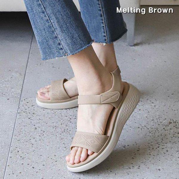 女性用厚底サンダル カジュアル夏サンダル SS34