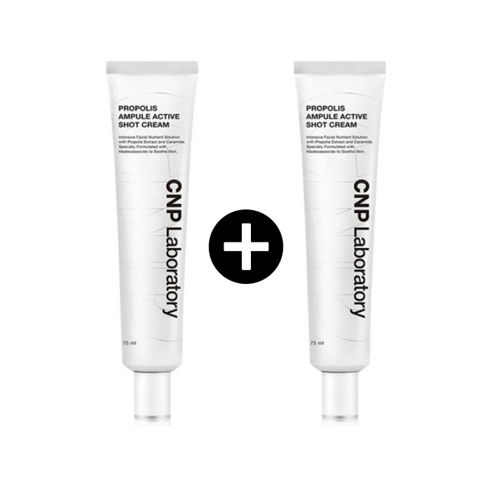 プロポリス アンプル アクティブショット クリーム, 75ml+75ml