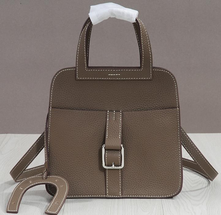 牛革実用多目的装飾バックルンジャー小ンジャーバッグの語版（qiMeiqiMEI110）