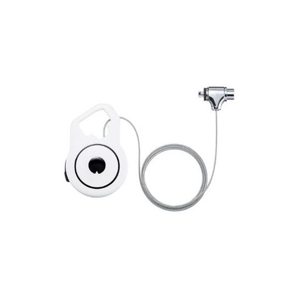 （まとめ）サンワサプライ 巻取り式ワイヤーセキュリティ SLE-41S(×3セット)