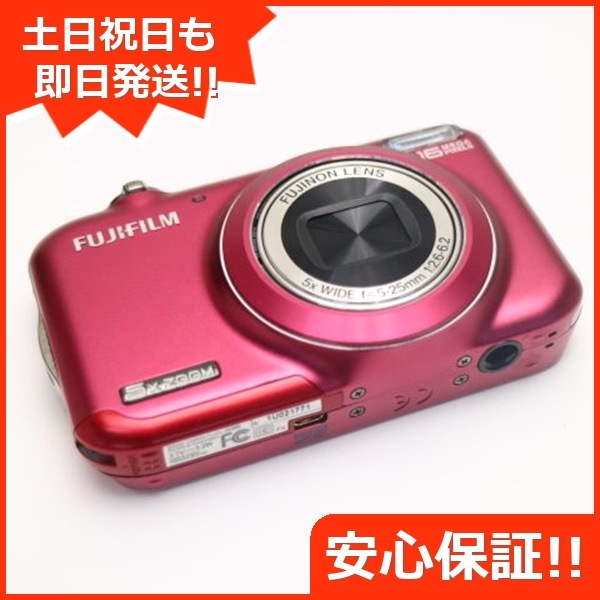 FUJI FILM J FINEPIX JX400 レッド FUJIFILM FinePix JX400 Red In Box With 4GB SDHC Card from