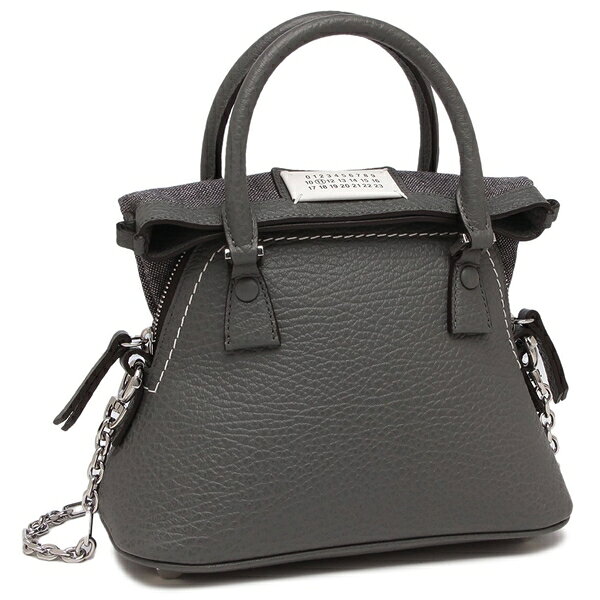 ハンドバッグ ファイブエーシー クラシック マイクロ グレー レディース S56WG0081 P4455 T8127