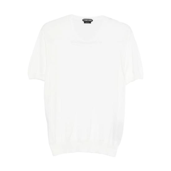 TOMFORD Men Tops YMC040 KCS026 WAB WHITE