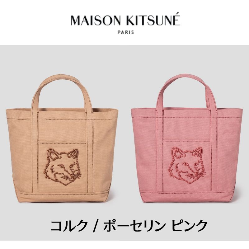 メゾンキツネ【ミニ トートバッグ】Women Fox Head Small Tote　正規品