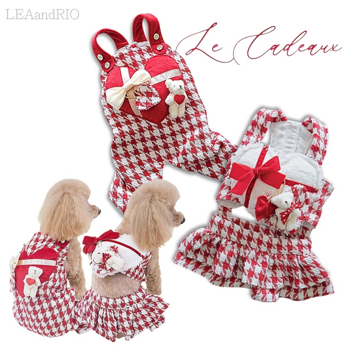 千鳥格子ロンパース・ワンピース P801 P802