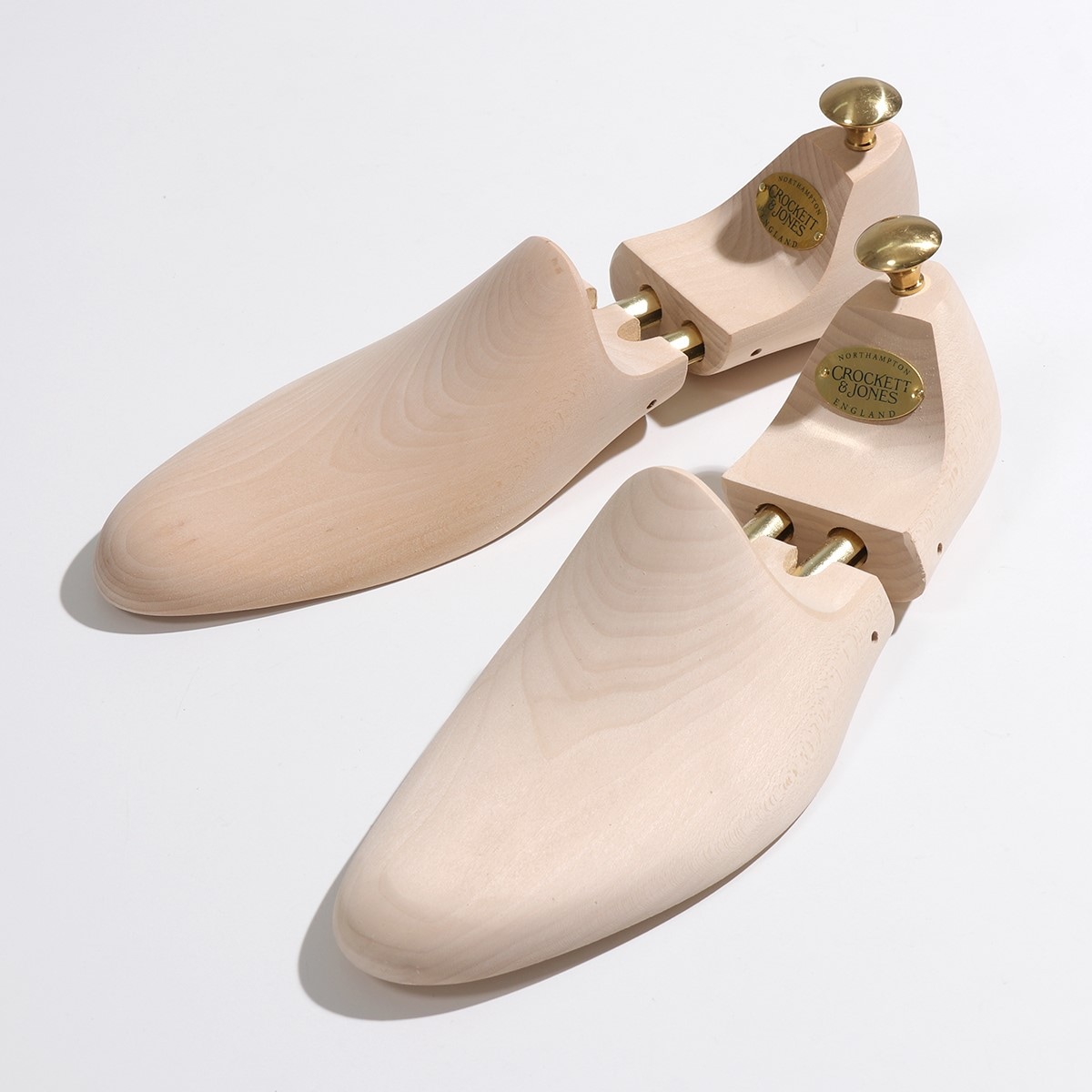 CROCKETT&JONES クロケットアンドジョーンズ SHOE TREE シューツリー A0635CJS メンズ シューキーパー メンテナンス用品 ワイズE 木製 靴 純正 ナチュラル