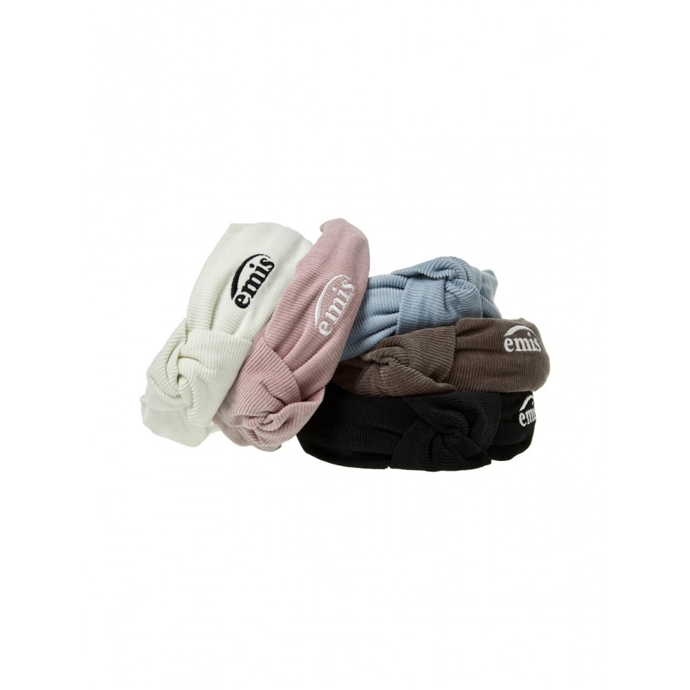 EMIS コーデュロイクロスヘアバンド