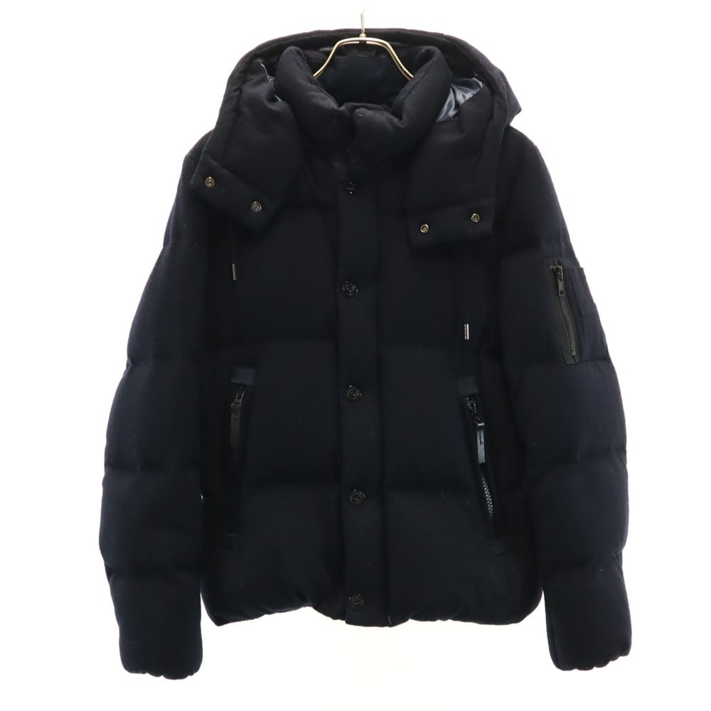 西川ダウン コラボ ポーランド産 ホワイトダック ダウンジャケット M ネイビー x NISHIKAWA メンズ