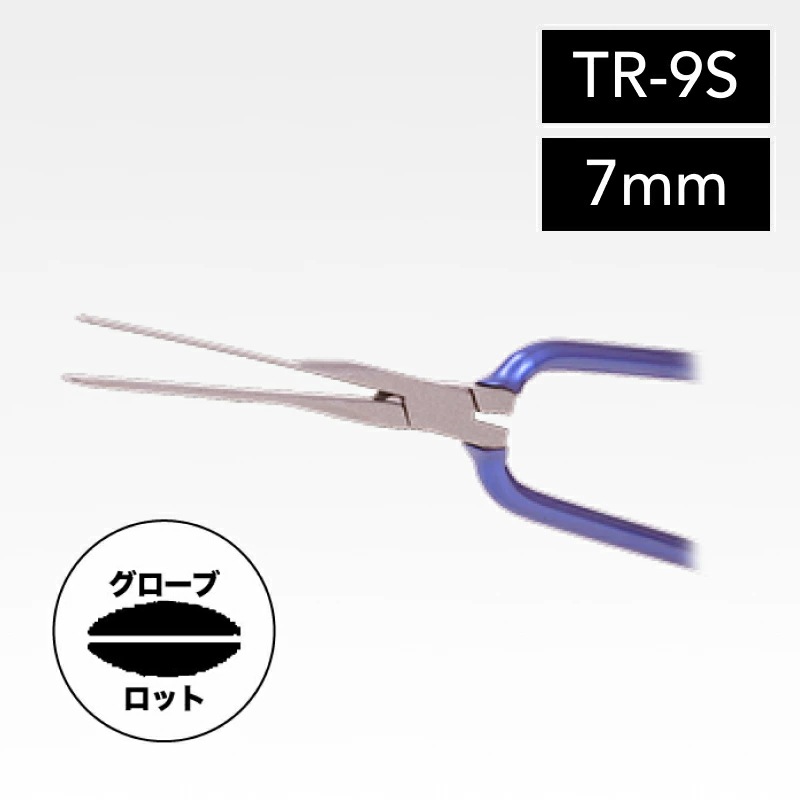 田中理器 IC超薄ペリカンアイロン ロング TR-9S 7mm (アイロン アイパー 美容師 サロン 床屋 メンズ 男性 おすすめ 軽量化 耐久性 父の日 ギフト 送料無料 おすすめ 父の日 )