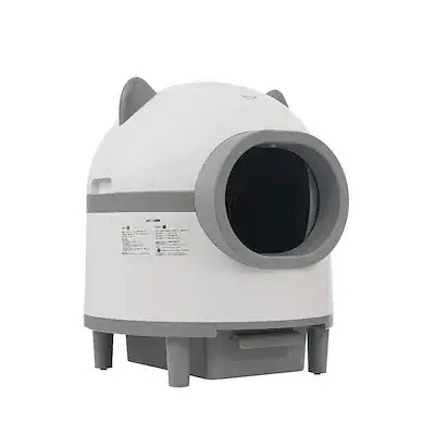 【国内即日発送】自動ネコトイレ 猫 トイレ 猫トイレ 自動 清掃 重量センサー 多頭飼い 大容量 留守番 脱臭 猫砂 掃除 飛び散り防止 スマホ アプリ 遠隔操作 ペット お手入れ簡単 おしゃれ