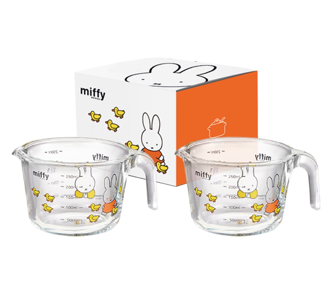 pyrex ミッフィー 計量カップ 3点セット Qoo10] Pyrex [公式 正規品] miffy MEASU