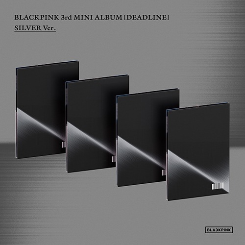 [4種セット] BLACKPINK - 3rd Mini [DEADLINE] [SILVER Ver.]