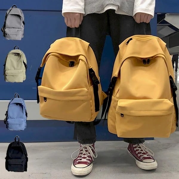 リュック 大容量 バッグバック 通学 学生 通勤 遠足 スクールバッグ 塾バッグ 女子 メンズ レディース キッズ 男の子 女の子 大人 ナイロン 撥水 黒 黄色い 緑 灰色 青 おしゃれ マザーズバ