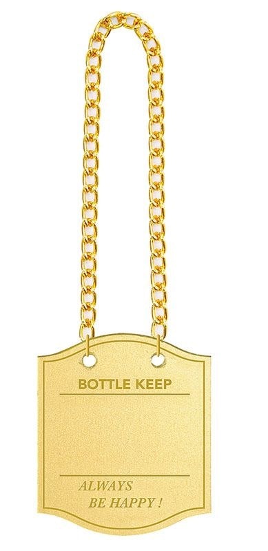 （まとめ買い）シンビ BM-9 ボトルキーパー 波 ゴールド 10枚入 [x3]