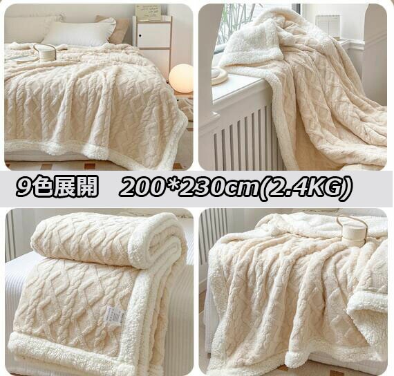 期間限定 極上の肌ざわり 多機能 秋冬 新発売 9色 純色 厚手 無地 毛布 ブランケット 大判 二重 サマー ひざ掛け シングル ダブル 布団カバー タオルケット プレゼント 出産祝い 寝具 掛け布