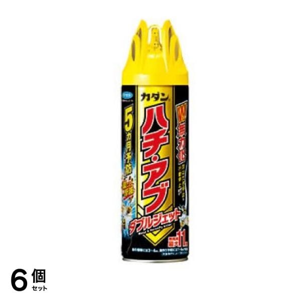 フマキラー カダン ハチ・アブダブルジェット 480mL 6個セット