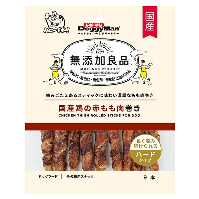 （まとめ買い）無添加良品 国産鶏の赤もも肉巻き 9本 [x8]