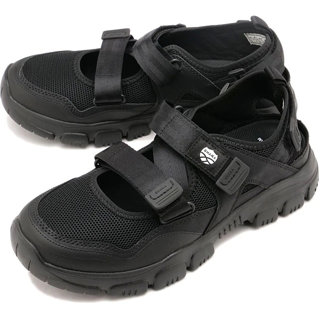 オッタートレイル AT [SK-217] OTTER TRAIL AT メンズレディース 靴 アウトドア スニーカーサンダル Black