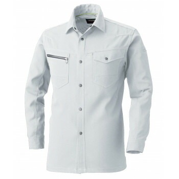 桑和 965 長袖シャツ 6Lサイズ シルバーグレー（22） SOWA