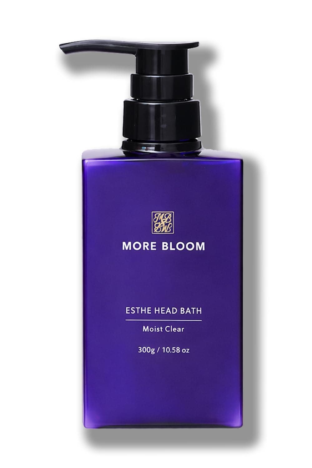 MORE BLOOM エステヘッドバス モイストクリア 300g クリームシャンプー オールインワン 潤いケア ハーバルウッディ モアブルーム
