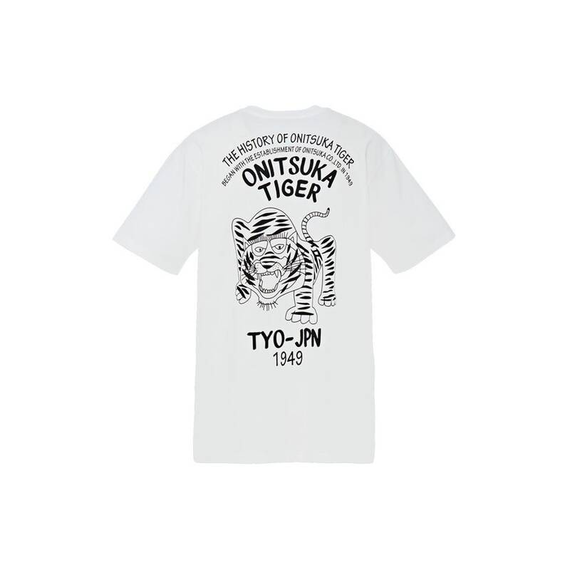 オニツカタイガー トラ柄Tシャツ 2183B620100 498849