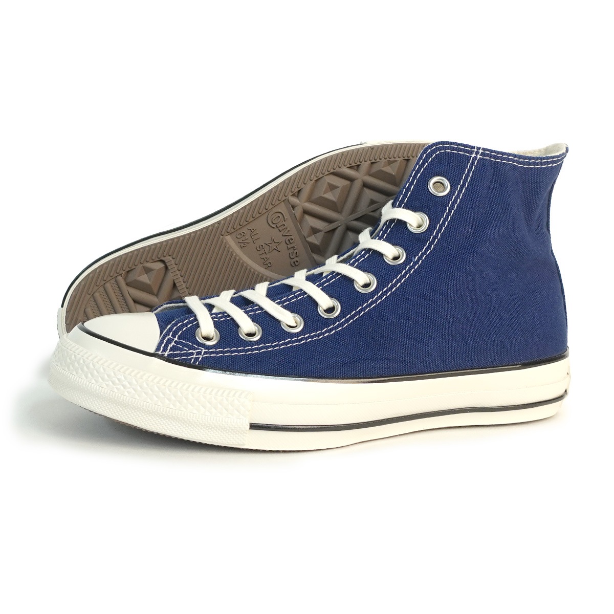 スニーカー ハイカット メンズ レディース オールスター エイジド HI クラシックネイビー ALL STAR AGED HI