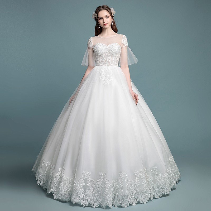 ウエディングドレス 安い ロングドレス マタニティドレス 結婚式 二次会 エンパイア お呼ばれ ブライダル 花嫁 大きいサイズ 妊婦可