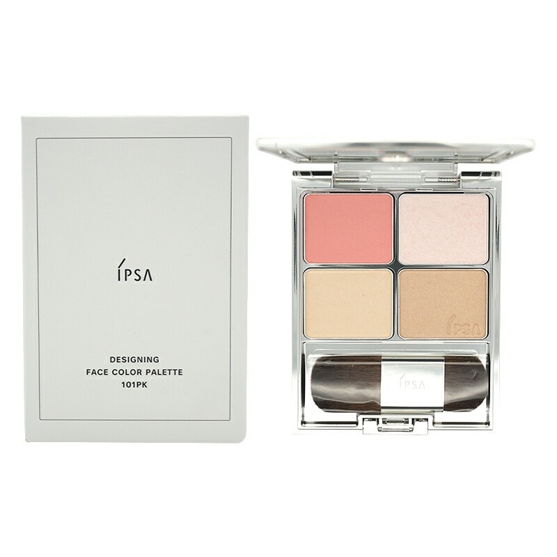 デザイニング フェイスカラーパレット [101PK] 7.2g レフィル+ケース DESIGNNING[ギフトラッピング対応]