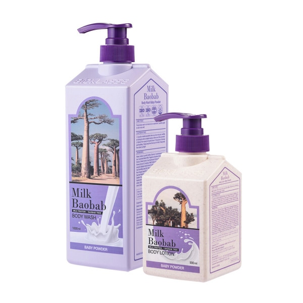 オリジナルボディウォッシュ1000ml+ボディローション500ml ベビーパウダー