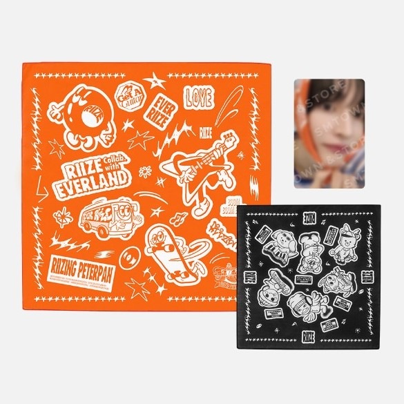 RIIZE x EVERLAND EVERRIIZE BANDANA SET