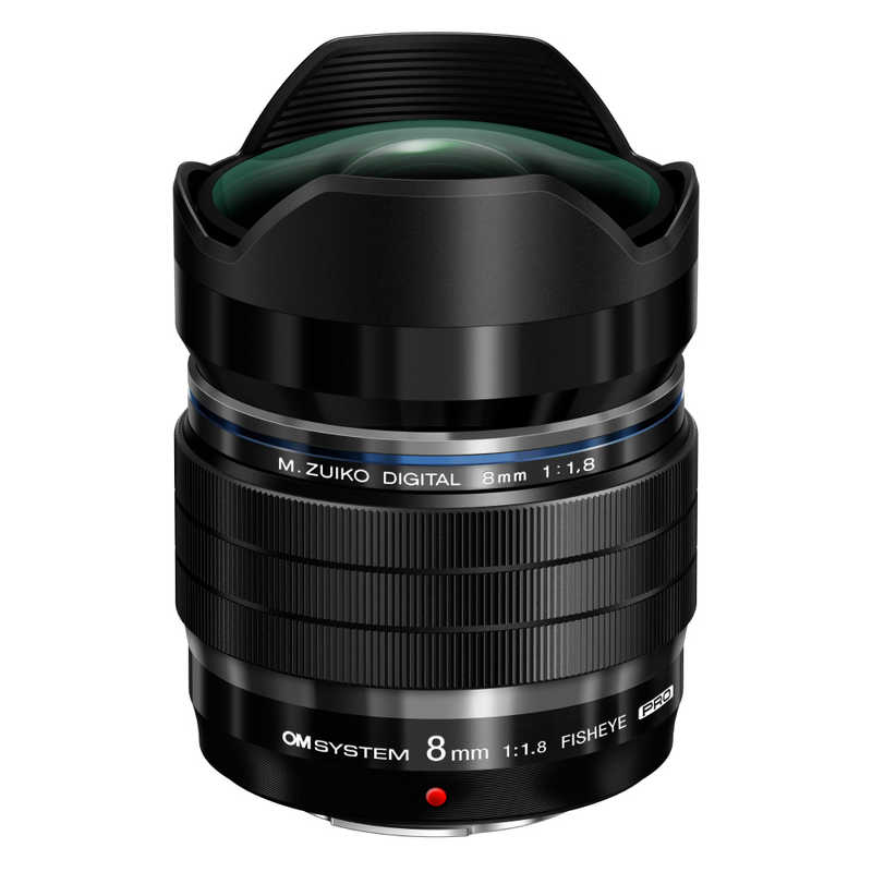 OMSYSTEM　カメラレンズ OM SYSTEM ［ マイクロフォーサーズ / 単焦点レンズ ］　M.ZUIKO DIGITAL ED 8mm F1.8 Fisheye PRO