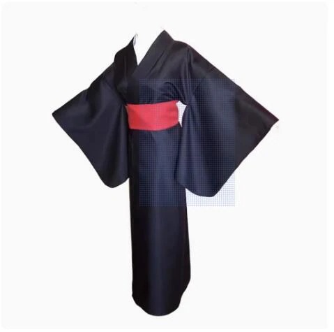 黒い浴衣 コスプレ衣装