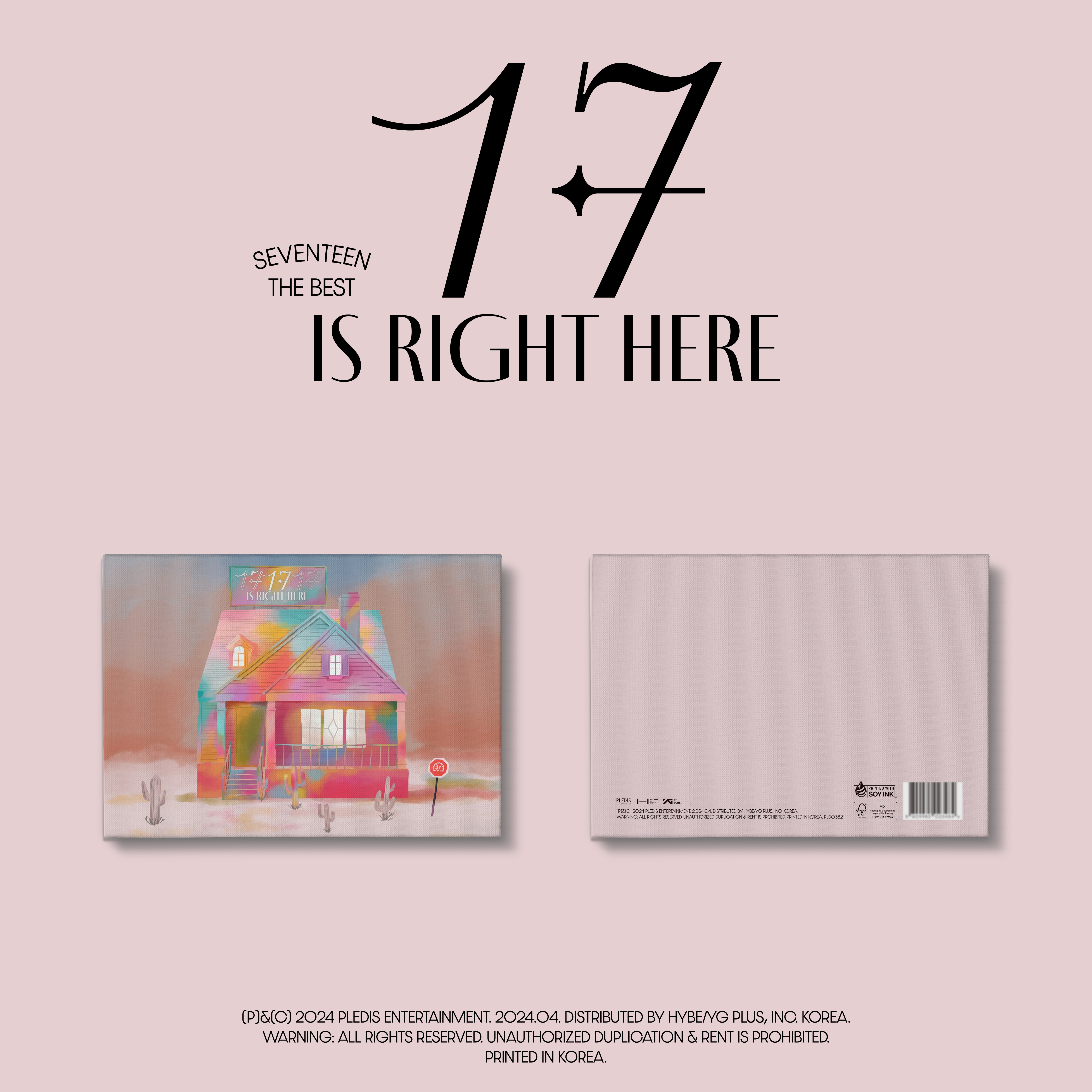 (Deluxe ver.) セブンティーン (SEVENTEEN) - BEST ALBUM (17 IS RIGHT HERE) デラックス限定盤