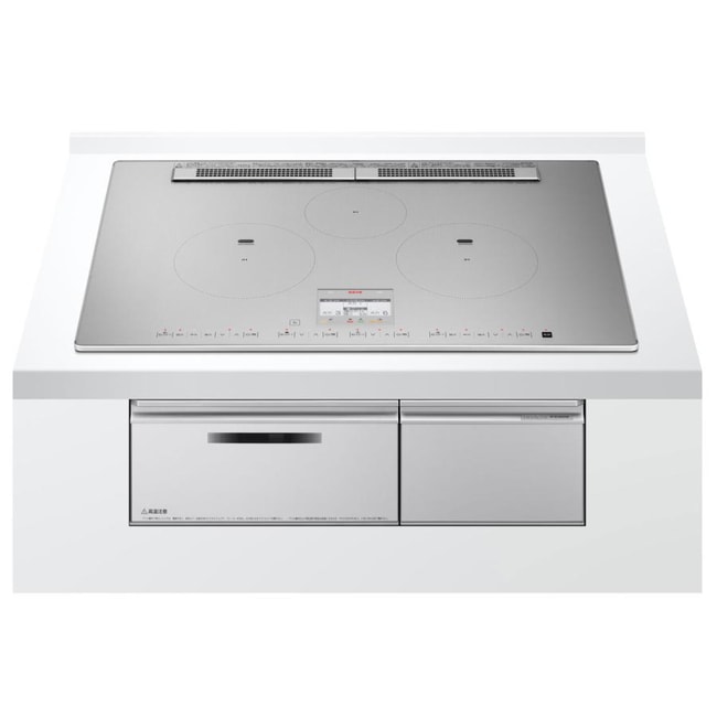 IHクッキングヒーター ヒタチ HT-N100STWF-S ダブルオールメタル対応 大火力3口IH 火加減マイスター 日立IHクッキングヒーター