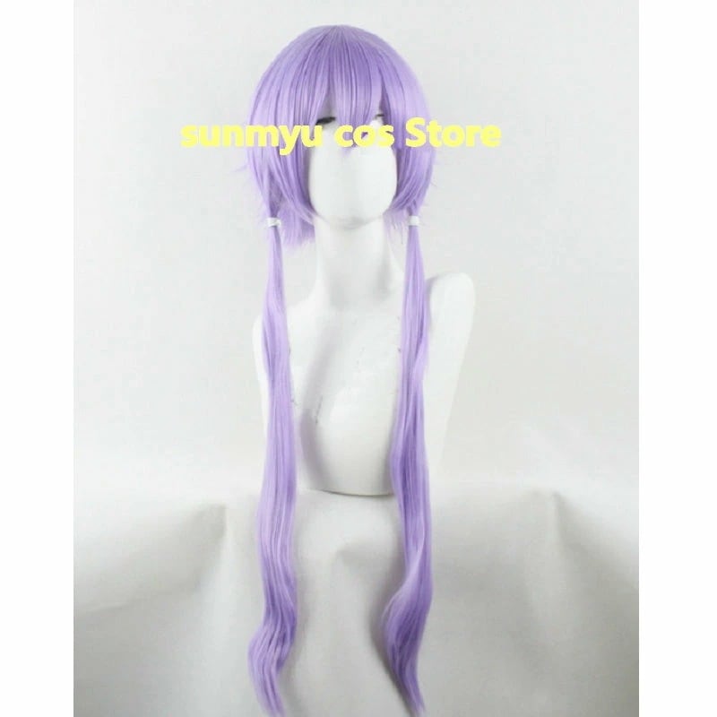 VOICEROID ボイスロイド 結月ゆかり 紫ウィッグ　バージョン2　かつら　コスプレ道具