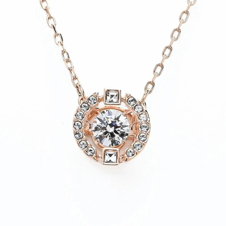 ネックレス ペンダント レディース SPARKLING DANCE ローズゴールド クリア 5272364 ジュエリー アクセサリー 女性