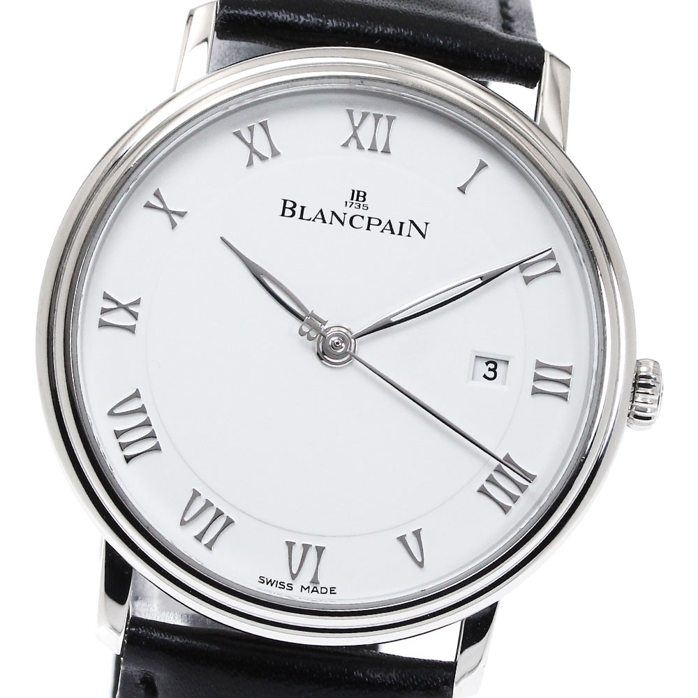ブランパン Blancpain 6651-1127-55B ヴィルレ ウルトラスリム デイト 自動巻き メンズ _868433【中古】 296,460円