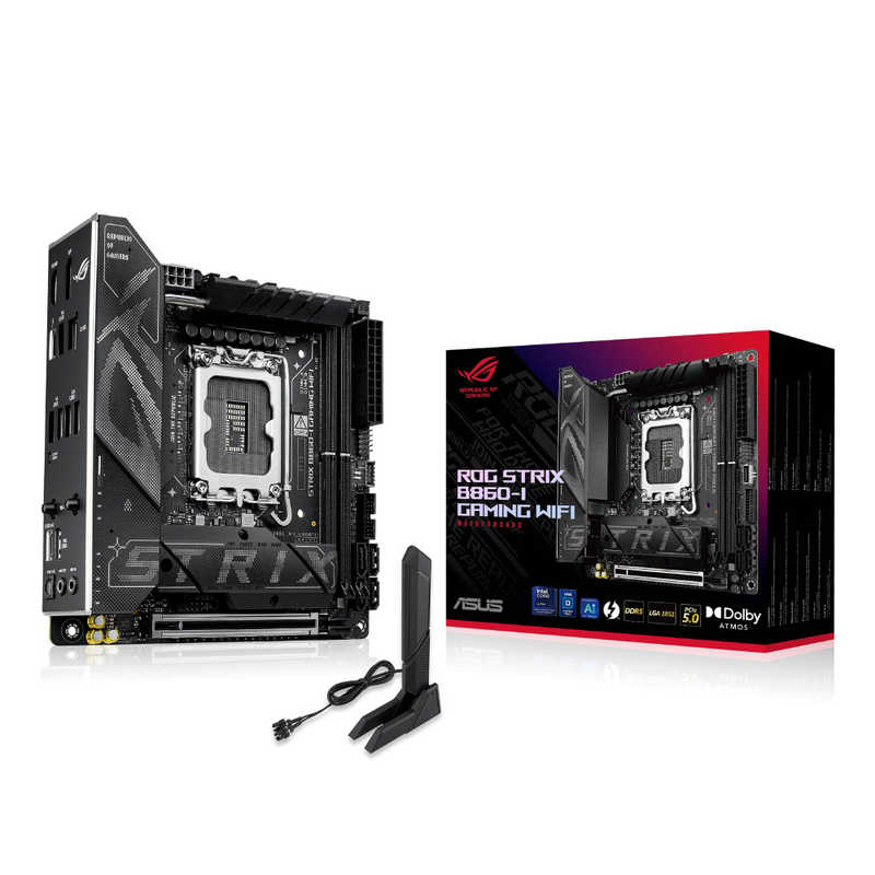 ASUS エイスース　マザーボード　ROG/STRIX/B860-I/GAMING/WIFI