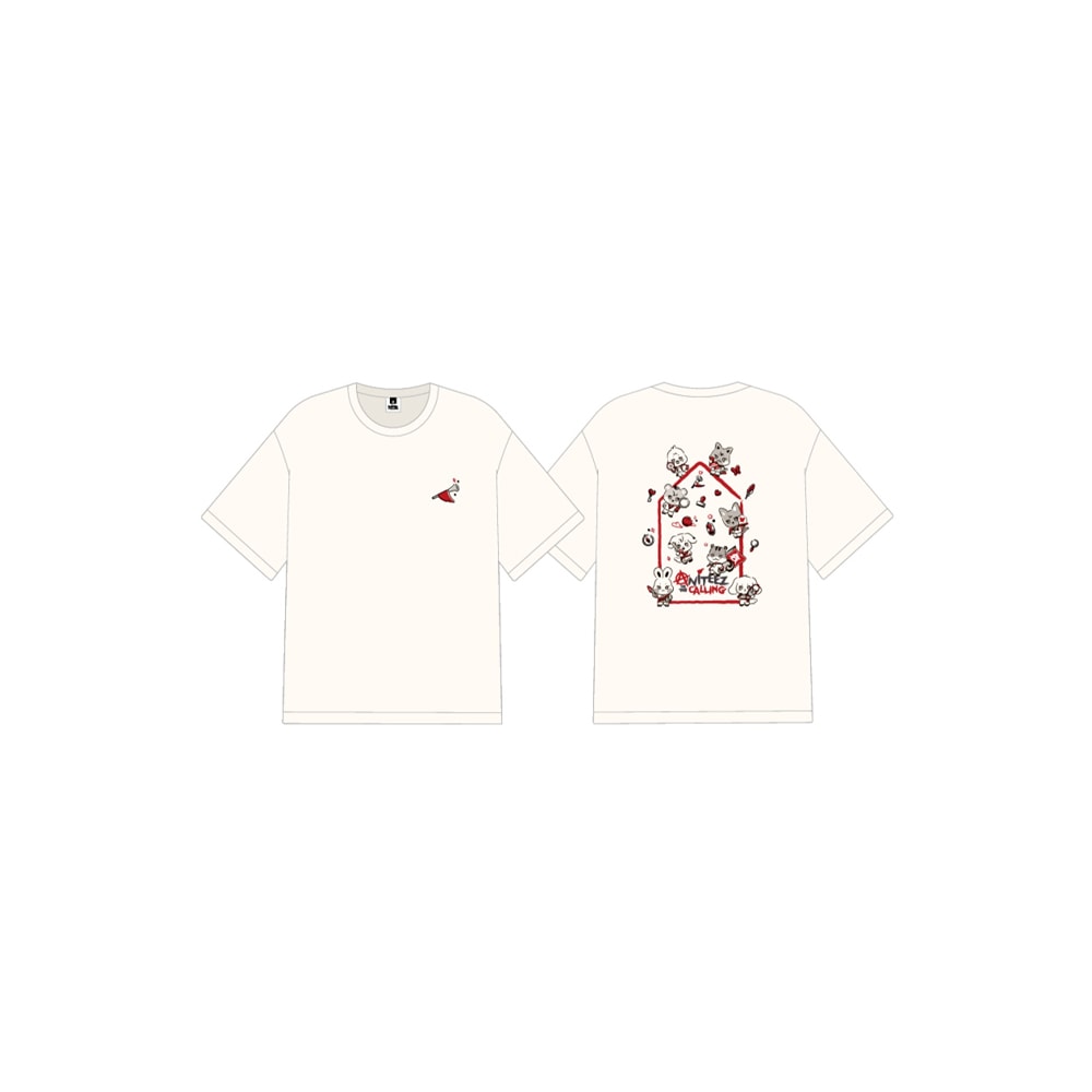ATEEZ X ANITEEZ / ANITEEZ IN THE CALLING MD / 11 T-SHIRTS / CREAM VER / SIZE 2種選択 5,461円