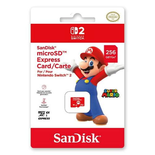 microSD Express Card 256GB for Nintendo Switch 2 BEE-A-SD01A