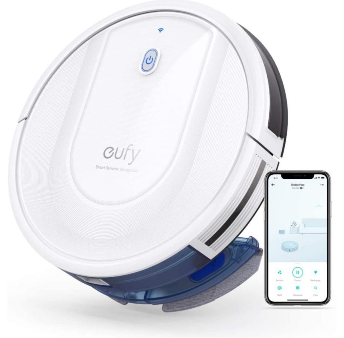 Anker Eufy RoboVac G10 Hybridロボット掃除機 スマート ダイナミック ナビゲーション